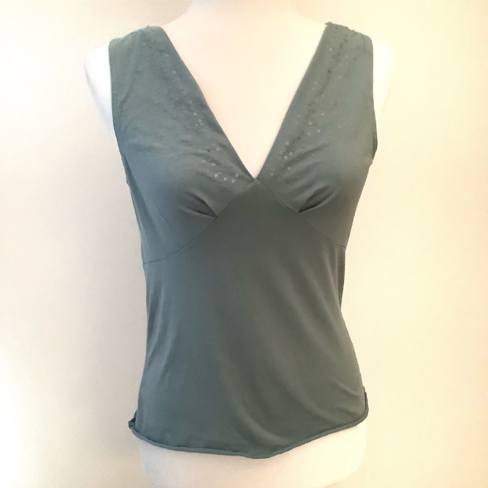 Anthropologie sequined top